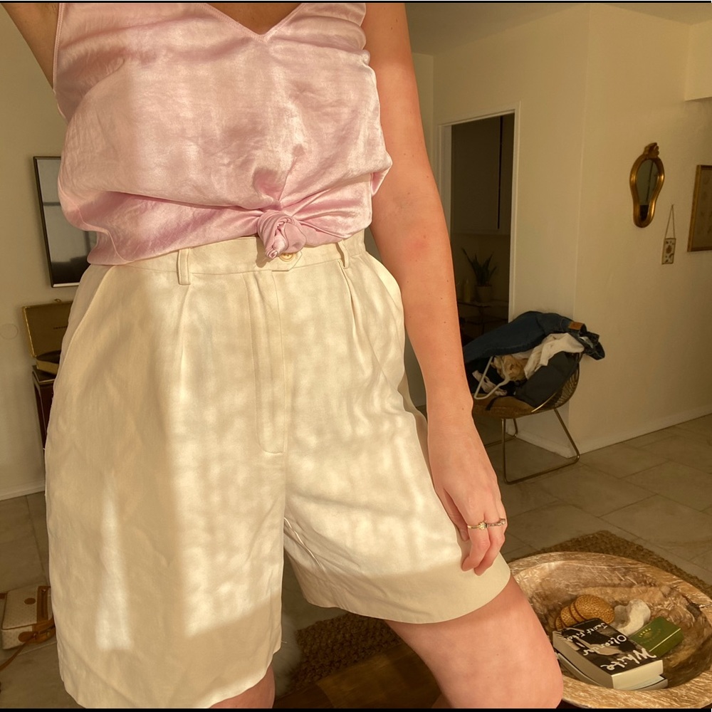 Vintage Silk Ralph Lauren Shorts